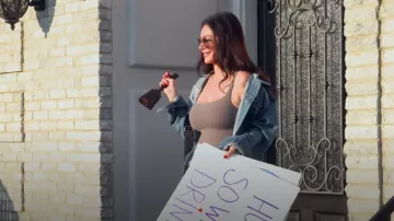 Celine Hooded Jacket worn by Jenni Farley as seen in Jersey Shore: Family Vacation (S08E02)