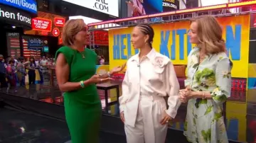 Aknvas The Anders Shirt worn by Alicia Keys as seen in Good Morning America on June 13, 2025