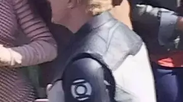 Superman 2025 Green Lantern Leather Jacket worn by Guy Gardner / Green Lantern (Nathan Fillion) in Superman