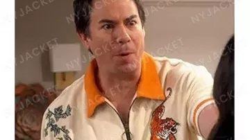 ICarly S03 Jerry Trainor Camisa con estampado de tigre de Spencer Shay (Jerry Trainor) en iCarly (S03E03)