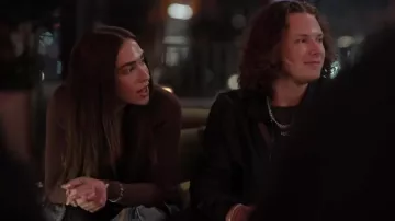 Off-White Blue Harness Cargo Denim Pants worn by Ariana Biermann as seen in Next Gen NYC (S01E02)