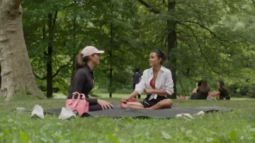 Lululemon Black Define Track Jacket worn by Emira D'spain as seen in Next Gen NYC (S01E02)