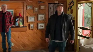 Denver Hayes Men's Casual Jacket worn by Harry 'Sully' Sullivan (Scott Patterson) as seen in Sullivan's Crossing (S03E07)
