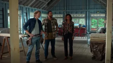 Le 31 Workwear Sobrecamisa de cuadros usada por Rob Shandon (Reid Price) como se ve en Sullivan's Crossing (S03E07)