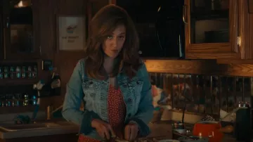 Kut From The Kloth Jacqueline Denim Jacket worn by Elena (Mariana Treviño) as seen in Stick (S01E04)