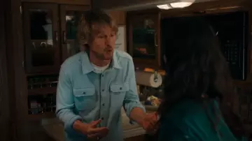 Faherty Legend Sweater Shirt worn by Pryce Cahill (Owen Wilson) as seen in Stick (S01E04)