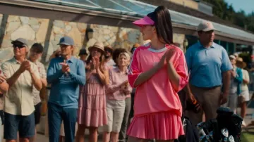 Alo Yoga Varsity Tennis Skirt worn by Zero (Lilli Kay) as seen in Stick (S01E05)