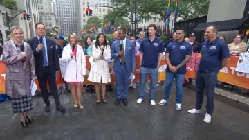 Rains Curve Jacket W3 worn by Jenna Bush Hager as seen in Today on  June 17, 2025