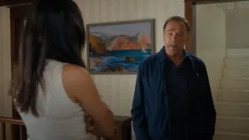 Ralph Lauren Bi-Swing Jacket worn by Luke Brunner (Arnold Schwarzenegger) as seen in FUBAR (S02E05)