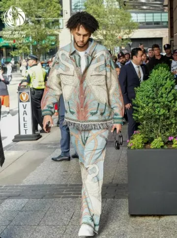 Nike Air Force 1 Low White worn by Dereck Lively II on the Instagram account @dallasmavs