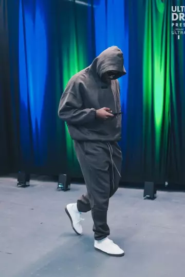 Fear Of God Wood Brown Heathered Hoodie worn by Anthony Edwards on the Instagram account @timberwolves