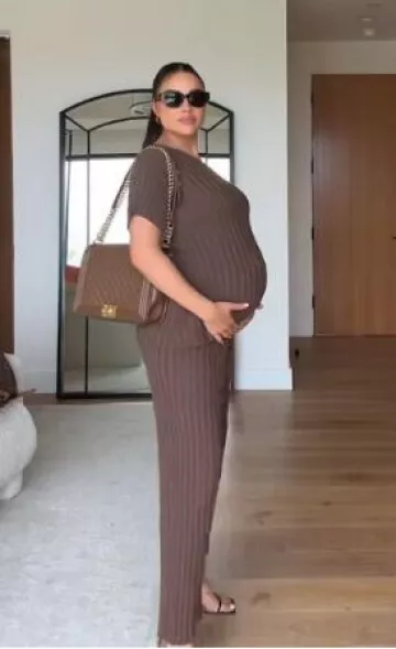 Sabo Neena Top worn by Olivia Culpo on her Tiktok on June 10, 2025