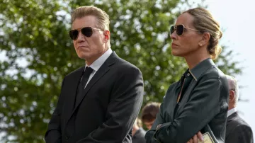 American Optical's Fletcher Sunglasses by Harlan Buckley (Holt McCallany) in The Waterfront (S01)