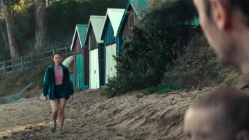 Chaqueta Adidas Colorblock usada por Mia Chang (Yerin Ha) como se ve en The Survivors (T01E04)