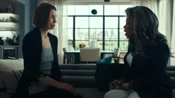 Natori Luxe Shangri-la TENCEL™ Robe worn by Chloe Taylor (Jessica Biel) as seen in The Better Sister (S01E03)