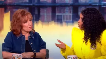 Cinq a Sept Petal Ethel Jacket worn by Joy Behar as seen in The View on June 19, 2025