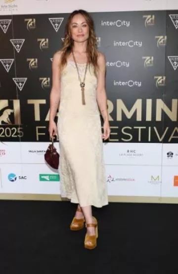 Chloe Hobo Bracelet Bag worn by Olivia Wilde Taormina at Film Festival post on June 13, 2025