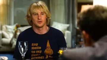 Dile hola a mi pequeño amigo. Camiseta divertida con frase Gnom usada por Dupree (Owen Wilson) en Tú, yo y Dupree.