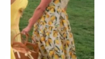 Lemon Print Dress of Bess Sinclair (Candice King) in We Were Liars (S01)