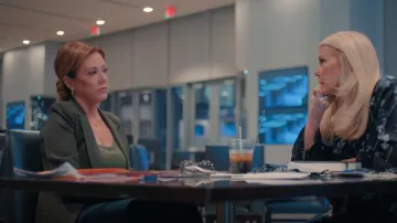 Smythe Duchess Blazer In Olive Green worn by Kelli Finglass as seen in AMERICA'S SWEETHEARTS: Dallas Cowboys Cheerleaders (S02E01)