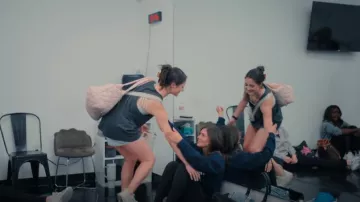 Lululemon Free To Be Wild Strappy Sports Bra worn by Reece Allman as seen in AMERICA'S SWEETHEARTS: Dallas Cowboys Cheerleaders (S02E01)