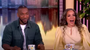 Hudson Jeans Veste chemise en coton portée par Jay Pharoah comme on le voit dans The View le 23 juin 2025