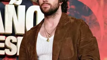 28 Years Later Aaron Taylor-Johnson Brown Blazer worn by Jamie (Aaron Taylor-Johnson) in 28 Years Later