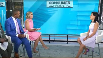 Aldo Stessy Chaussures à talons portées par Vicky Nguyen comme on le voit dans Today le 24 juin 2025