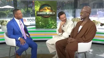 H.Unit Viyella Pullover Shirt porté par Jonathan Bailey comme on le voit dans Today le 24 juin 2025
