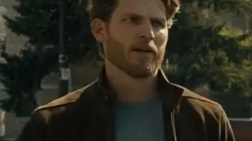 FUBAR S02 Travis Van Winkle Chaqueta de cuero usada por Aldon Reese (Travis Van Winkle) en FUBAR (S02)