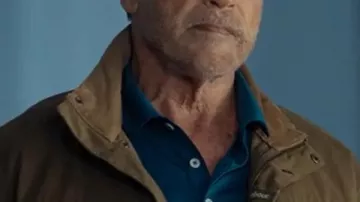 Arnold Schwarzenegger FUBAR S02 Brown Jacket worn by Luke Brunner (Arnold Schwarzenegger) in FUBAR (S02)