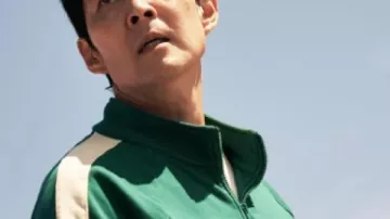 Squid Game S02 Lee Jung-jae Green Track Jacket worn by Seong Gi-hun / Player 456 (Lee Jung-jae) in Squid Game (S02)