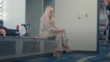 Stuart Weitzman Women's Lexia Wedge Sandals worn by Judy Trammel as seen in AMERICA'S SWEETHEARTS: Dallas Cowboys Cheerleaders (S02E04)