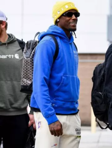 Mochila Goyard Black Cisalpin usada por Tee Higgins en la cuenta de Instagram @bengals