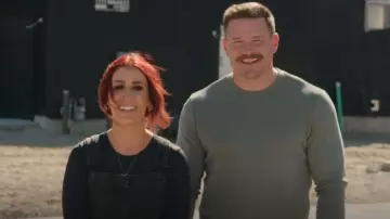 Collar de James Fighter poco común usado por Chelsea Houska como se ve en Rock the Block (T06E01)