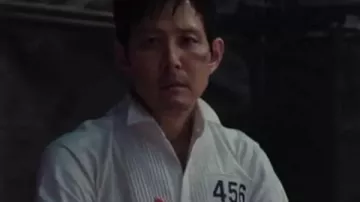 Squid Game S03 Lee Jung-Jae White Shirt of Player 456 (Lee Jung-jae) in Squid Game (S03E06)