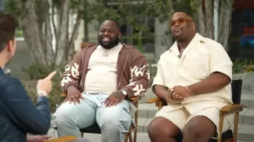 Gucci Gg Terrycloth Shirt worn by Kameron Saunders as seen in Today on June 30, 2025