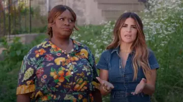 Rachel Antonoff Howard Cotton Silk Mini Babydoll Dress worn by Retta as seen in Ugliest House in America (S06E06)