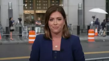 Ann Taylor The Strapless Vest worn by Chloe Melas as seen in Today on July 2, 2025