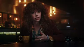 Vintage Suede Jacket worn by Charlie Cale (Natasha Lyonne) as seen in Poker Face (S02E08)