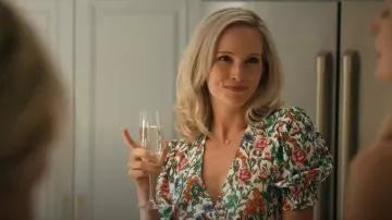 Diane Von Furstenberg Sammie Belted floral-print Crepe Midi Dress worn by Bess Sinclair (Candice King) as seen in We Were Liars (S01E04)
