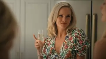 Diane Von Furstenberg Sammie Belted floral-print Crepe Midi Dress worn by Bess Sinclair (Candice King) as seen in We Were Liars (S01E04)