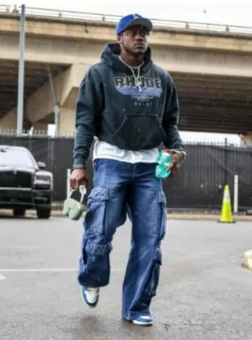 ボトムスその他 AMIRI Jeans baggy cargo in denim blue AMIRI - Cargo baggy jeans Denim - The Corner