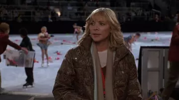 Bogner Pattern Ski Jacket worn by Tina Harwood (Kim Cattrall) in Ice Princess