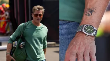 Montre IWC Ingenieur portée par Sonny Hayes (Brad Pitt) en F1