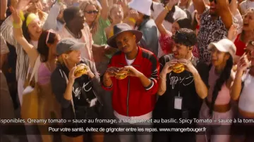 Chapeau (Fedora) de Soprano dans Les Soprano Burgers en tournée chez Quick sur l'instagram Quick.france !
