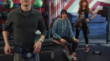 Marine Layer Anytime Sweatpant worn by Alex as seen in Poker Face (S02E10)