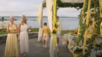 Hutch Bow-Tie Maxi Dress worn by Bess Sinclair (Candice King) as seen in We Were Liars (S01E06)