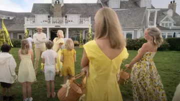 J Crew A-line Midi Dress worn by Bess Sinclair (Candice King) as seen in We Were Liars (S01E06)