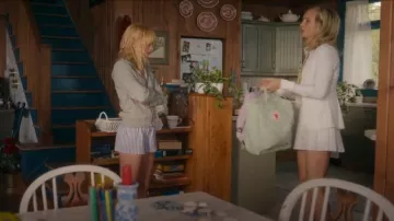 Lululemon Pleated Open-knit High-rise Tennis Skir worn by Bess Sinclair (Candice King) as seen in We Were Liars (S01E07)